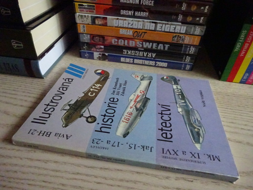 ILUSTROVANÁ HISTORIE LETECTVÍ, MK IX A XVI, JAK 15 -17 -23, AVIA BH -21, KRUMBACH, VRANÝ, HURT, **an