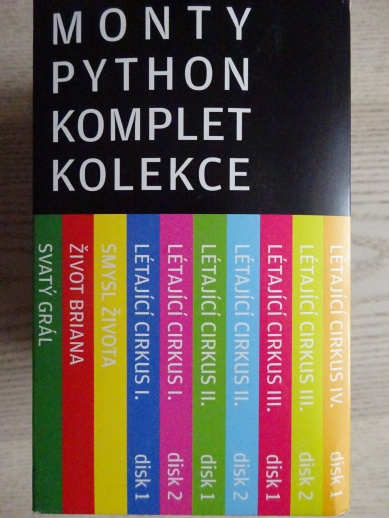 MONTY PYTHON, KOMPLETNÍ DVD KOLEKCE, 10X DVD FILM
