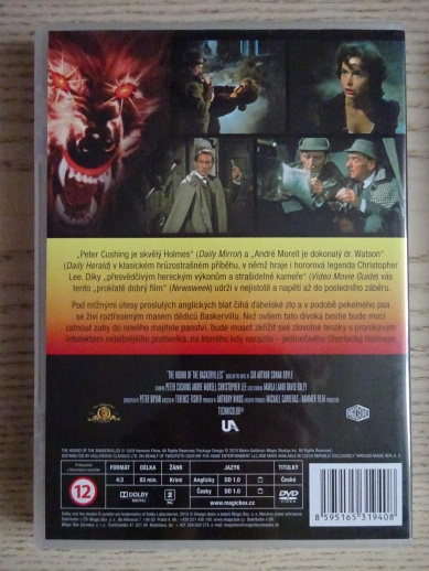 PES BASKERVILLSKÝ, DVD FILM