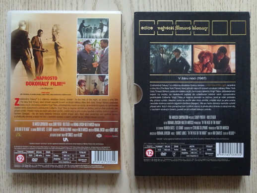 V ŽÁRU NOCI, DVD FILM