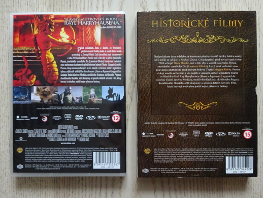 SOUBOJ TITÁNŮ, DVD FILM