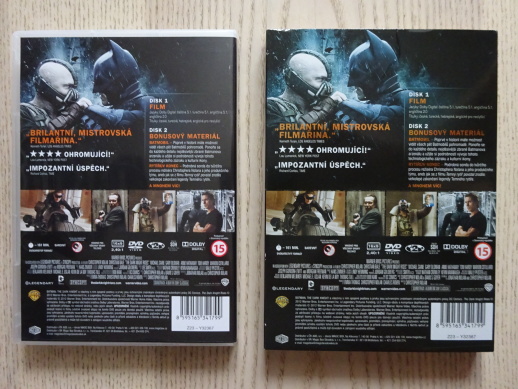 TEMNÝ RYTÍŘ POVSTAL, DVD FILM