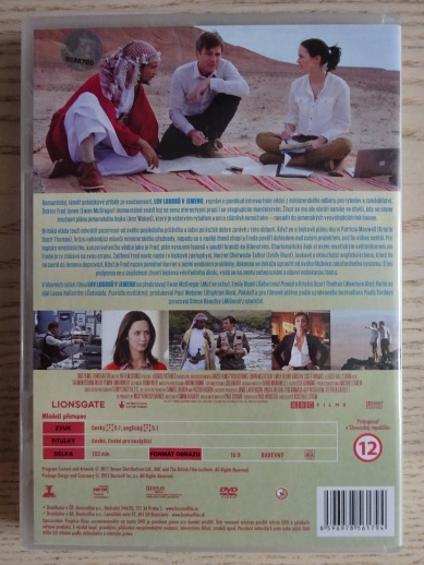 LOV LOSOSŮ V JEMENU, DVD FILM