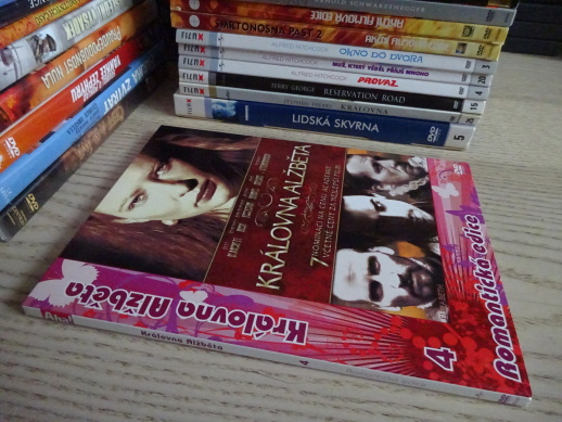 KRÁLOVNA ALŽBĚTA, DVD FILM