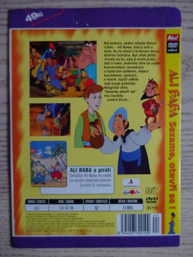 ALI BABA, SEZAME, OTEVŘI SE!, DVD FILM