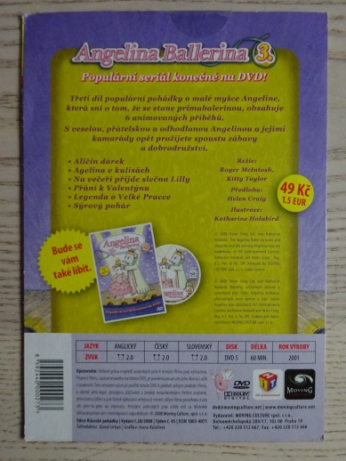 ANGELINA BALLERINA 3., DVD FILM