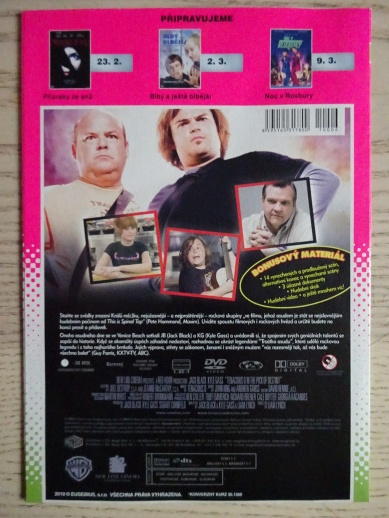 KRÁLOVÉ RO(C)KU, DVD FILM