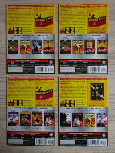 SHOW BENNYHO HILLA, 1-4, DVD FILM