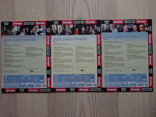 JISTĚ, PANE MINISTŘE, 3 X DVD FILM