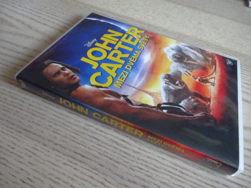 JOHN CARTER, MEZI DVĚMA SVĚTY, DVD FILM