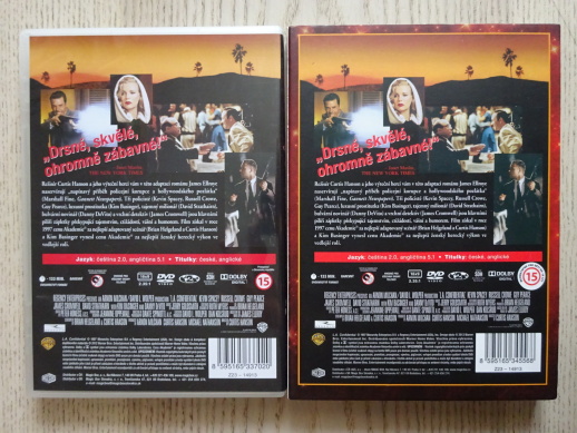L. A. PŘÍSNĚ TAJNÉ, DVD FILM