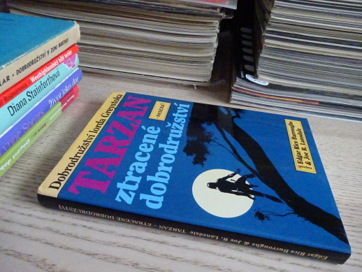 TARZAN, ZTRACENÉ DOBRODRUŽSTVÍ, DOBRODRUŽSTVÍ LORDA GREYSTOKA, EDGAR RICE BURROUGHS, **an