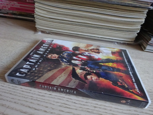 CAPTAIN AMERICA, KAPITÁN AMERIKA, PRVNÍ AVENGER, DVD FILM MARVEL