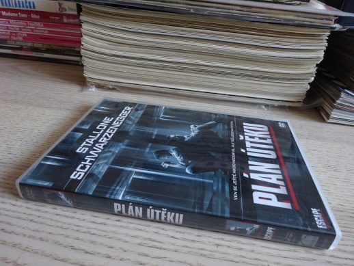 PLÁN ÚTĚKU, SYLVESTER STALLONE, ARNOLD SCHWARZENEGGER, DVD FILM