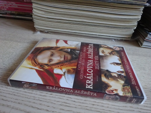 KRÁLOVNA ALŽBĚTA, DVD FILM