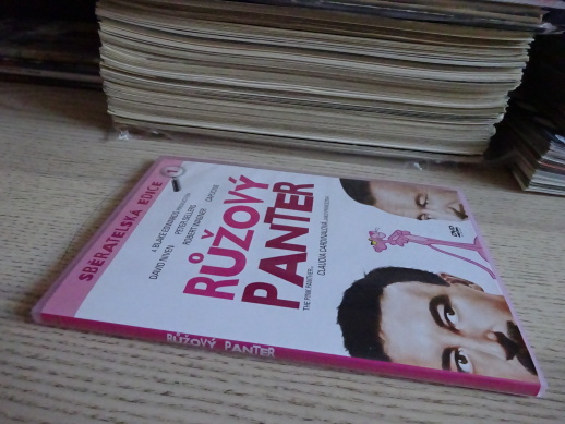 RŮŽOVÝ PANTER, DVD FILM 