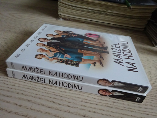 MANŽEL NA HODINU, DVD FILM ČR