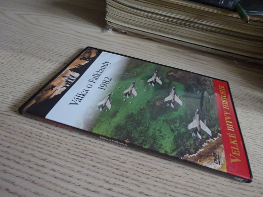 VÁLKA O FALKLANDY 1982, DVD FILM DOKUMENT