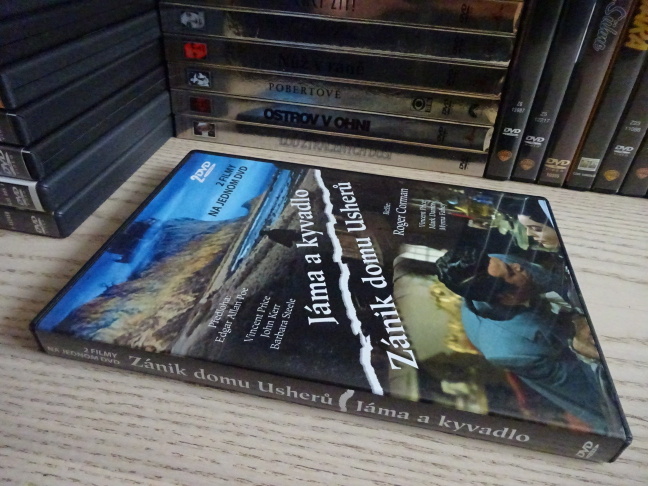 JÁMA A KYVADLO, ZÁNIK DOMU USHERŮ, DVD FILM