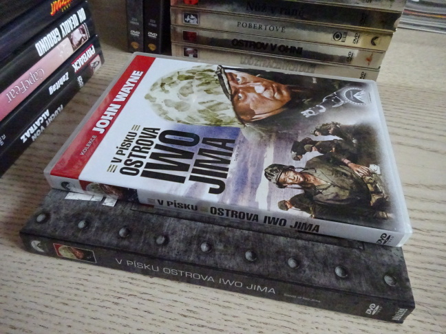 V PÍSKU OSTROVA IWO JIMA, DVD FILM