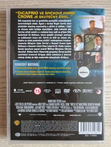LABYRINT LŽÍ, DVD FILM