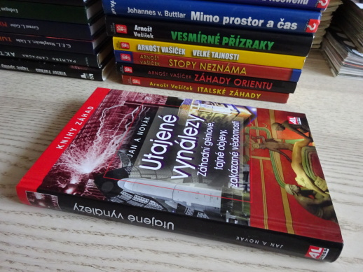 UTAJENÉ VYNÁLEZY, JAN A. NOVÁK, KNIHY ZÁHAD, **an