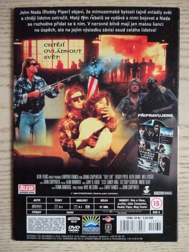ONI ŽIJÍ!, DVD FILM