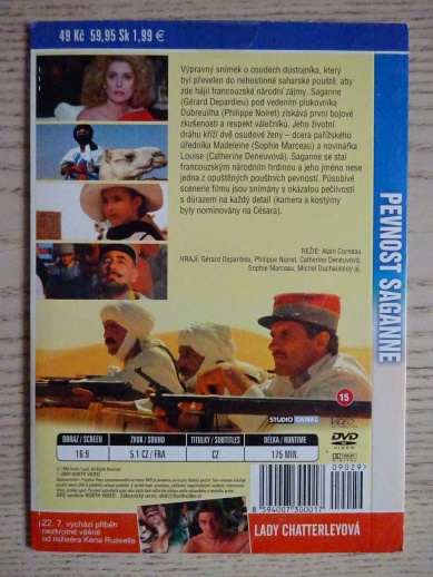 PEVNOST SAGANNE, DEPARDIEU, MARCEAU, NOIRET, DVD FILM