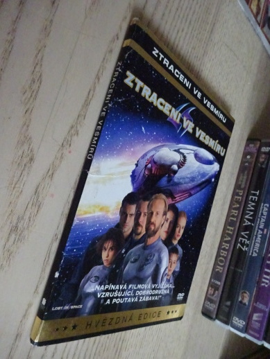 ZTRACENI VE VESMÍRU, DVD FILM