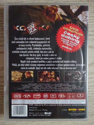 KOSTKA, DVD FILM
