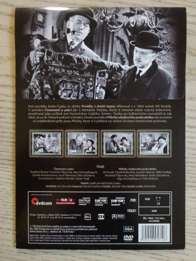 ČINTAMANI A PODVODNÍK, DVD FILM ČR