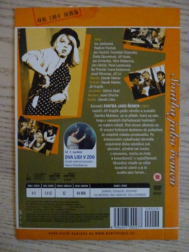 SVATBA JAKO ŘEMEN, DVD FILM