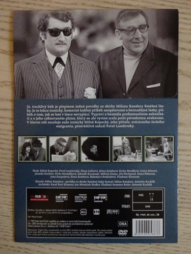 JÁ, TRUCHLIVÝ BŮH, DVD FILM ČR