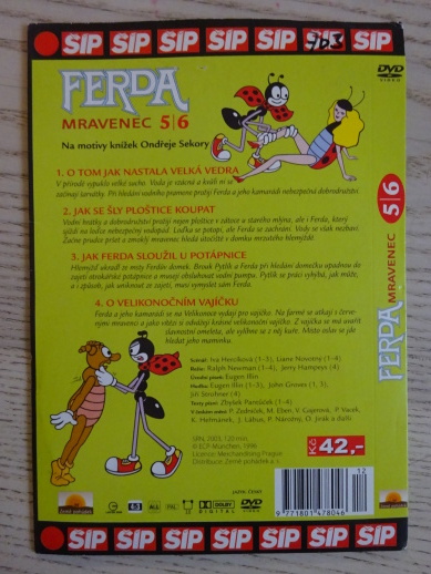 FERDA MRAVENEC, 5-6, DVD FILM