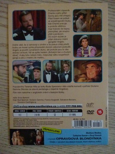 TAKÉ ANDĚLÉ JEDÍ FAZOLE, DVD FILM