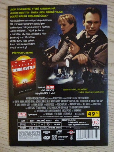 LOVCI MYŠLENEK, DVD FILM