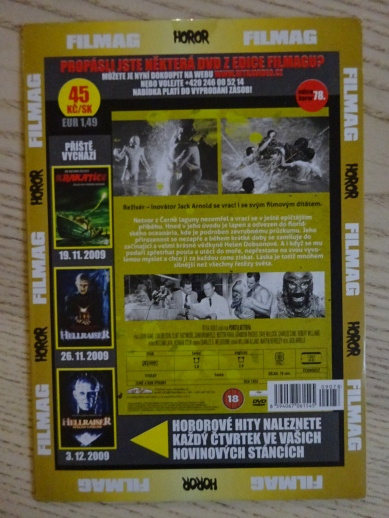 POMSTA NETVORA, DVD FILM HOROR