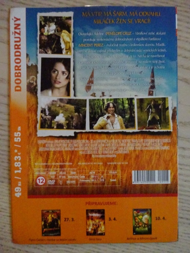 FANFÁN TULIPÁN, DVD FILM