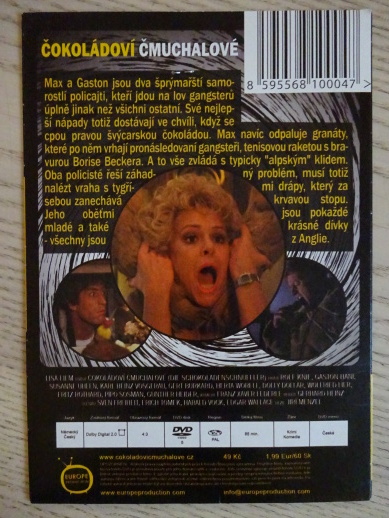 ČOKOLÁDOVÍ ČMUCHALOVÉ, DVD FILM