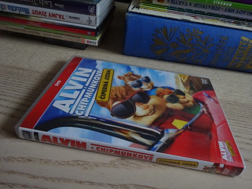 ALVIN A CHIPMUNKOVÉ, ČIPERNÁ JÍZDA, DVD FILM