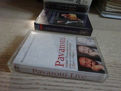 PAVAROTTI LIVE, MC KAZETA 