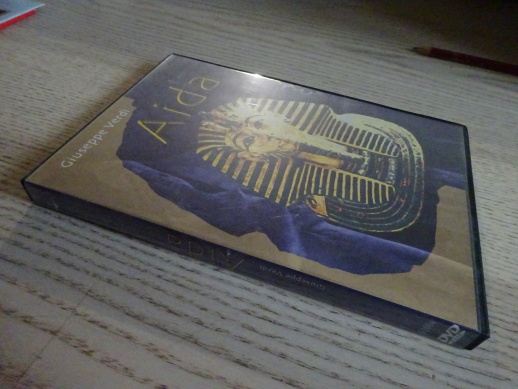 AIDA, GIUSEPPE VERDI, DVD HUDBA