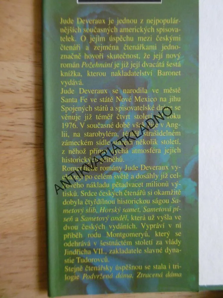 POŽEHNÁNÍ, JUDE DEVERAUX, **an
