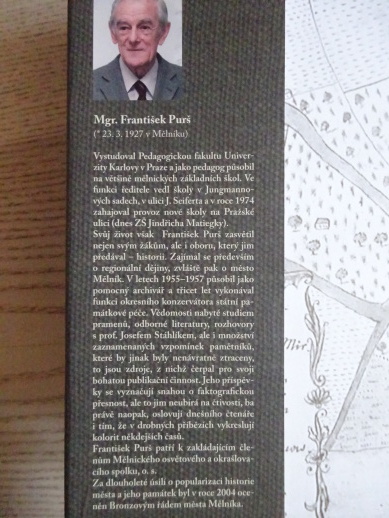 NÁŠ MĚLNÍK, LISTOVÁNÍ JEHO HISTORIÍ, FRANTIŠEK PURŠ, **an
