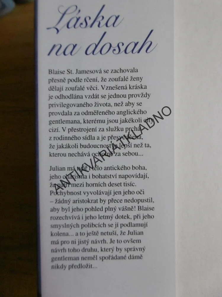 LÁSKA NA DOSAH, NICOLE JORDAN