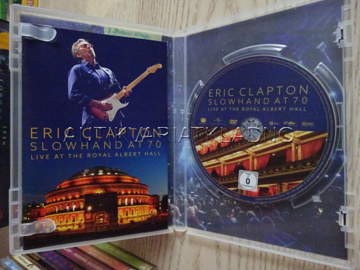 ERIC CLAPTON, SLOWHAND AT 70, DVD HUDBA