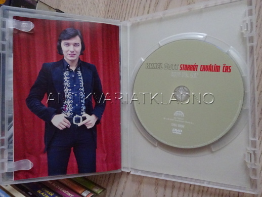 KAREL GOTT, STOKRÁT CHVALÍM ČAS, DVD HUDBA