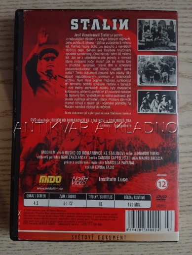 STALIN, RUSKO, DOKUMENT DVD FILM 2. SVĚTOVÁ VÁLKA