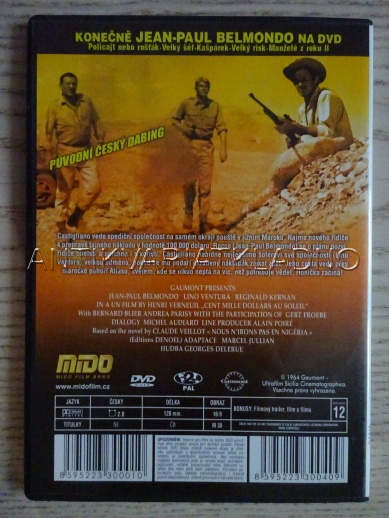 100 000 $ NA SLUNCI, DVD FILM