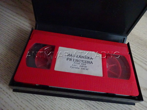 MAFIÁNSKÁ PRINCEZNA, VHS VIDEOKAZETA